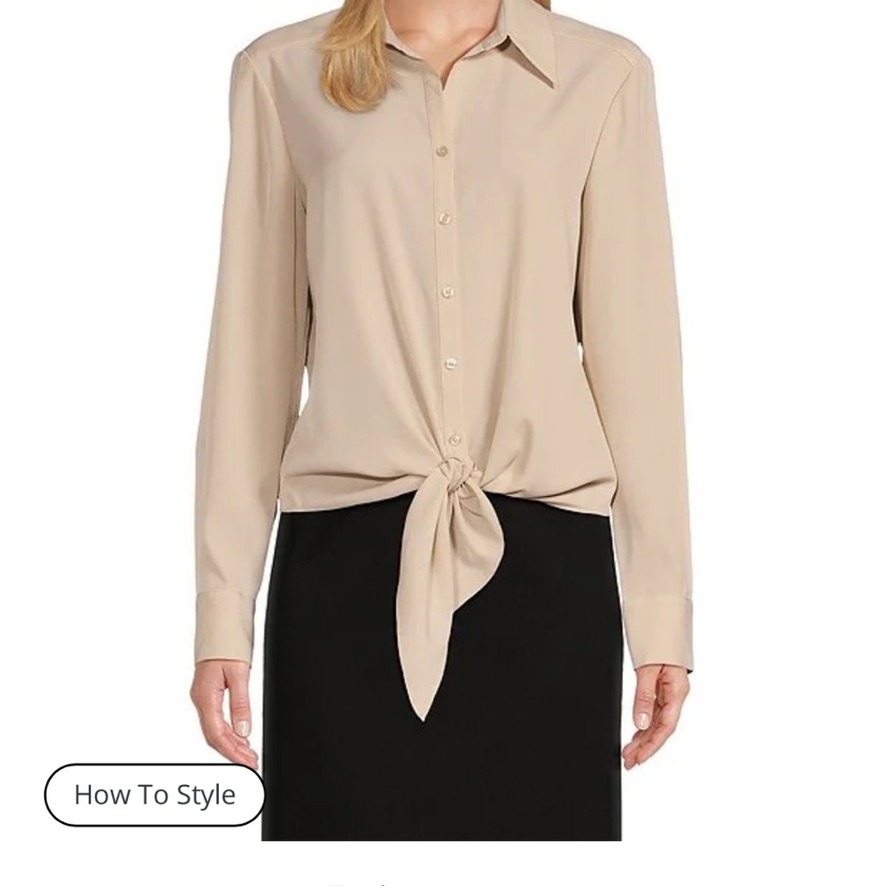 PRESTON AND YORK LONG SLEEVE BLOUSE